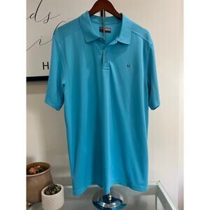 Men’s Callaway Golf Blue Polo Shirt – Size XL